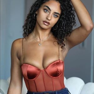 Bodysuit copper color